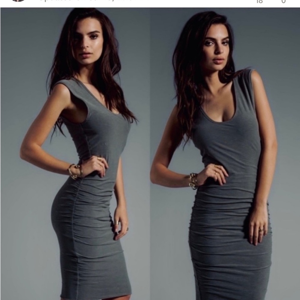 James Perse Bodycon Midi Dress